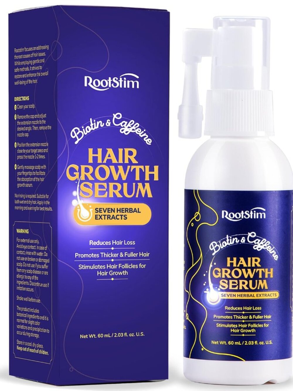Rice Water & Biotin & Caffeine Hair Treatment Oil